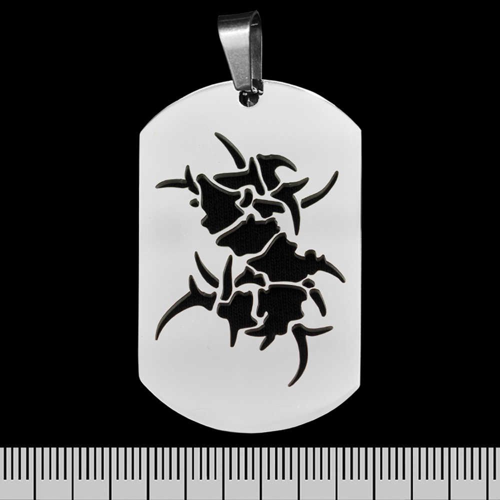 Кулон Sepultura (вирізане лого), жетон (ptsb-203)