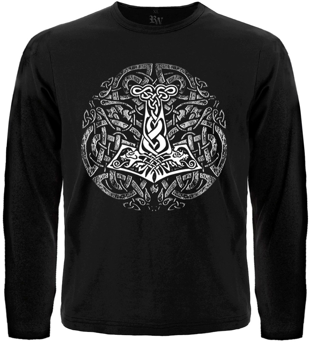 Футболка з довгим рукавом Mjölnir (Молот Тора)