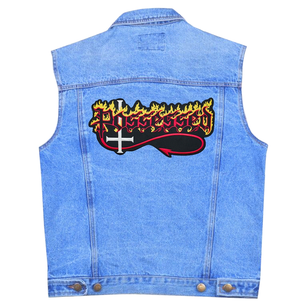 Нашивка термо Possessed (color logo) наспинна (thps-055) Нашивка термо Possessed (color logo) наспинна (thps-055)