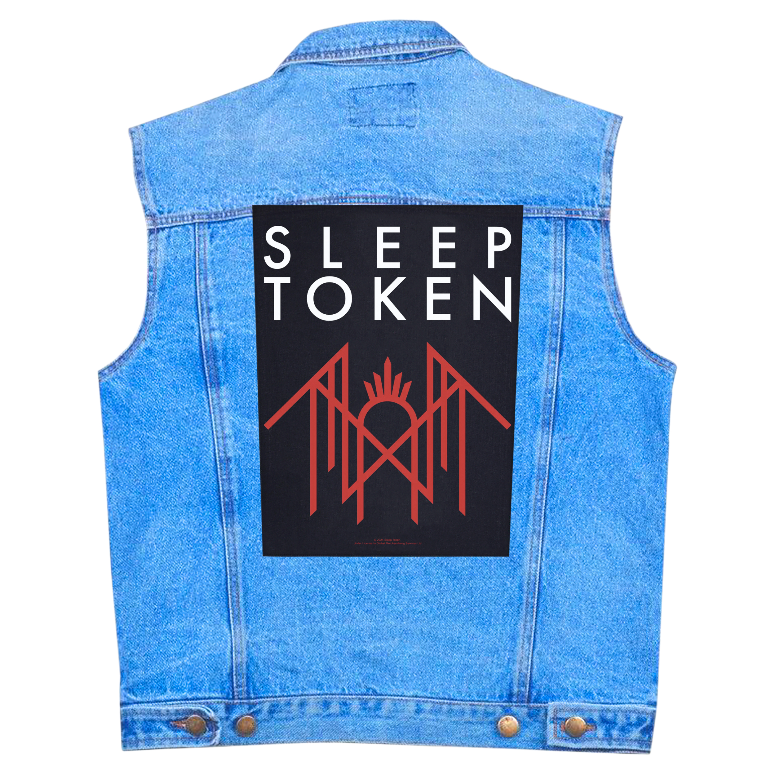 Нашивка наспинна катана SLEEP TOKEN - SIGIL (olbp-190)