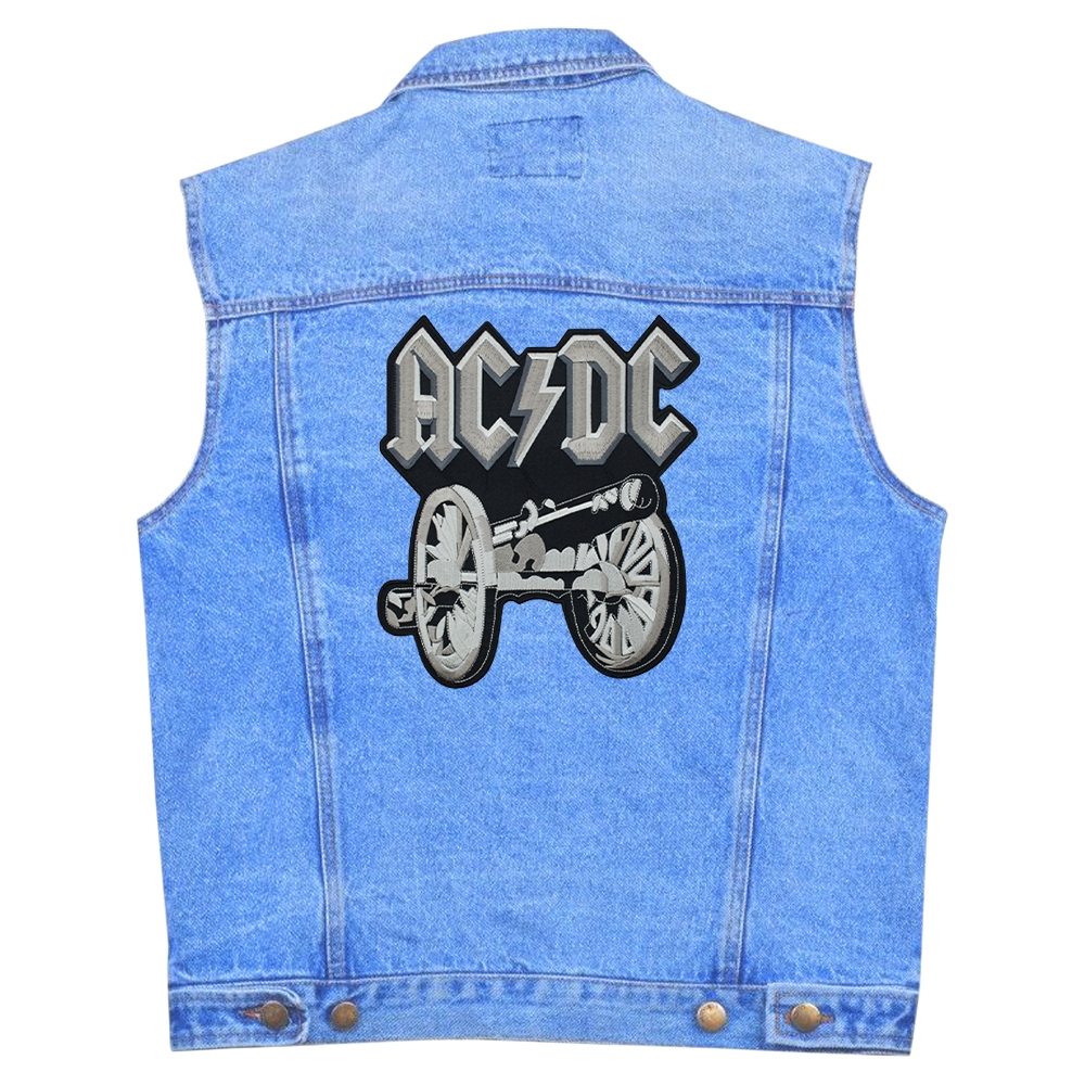 Нашивка термо AC/DC "For Those About To Rock" наспинна (thps-030)