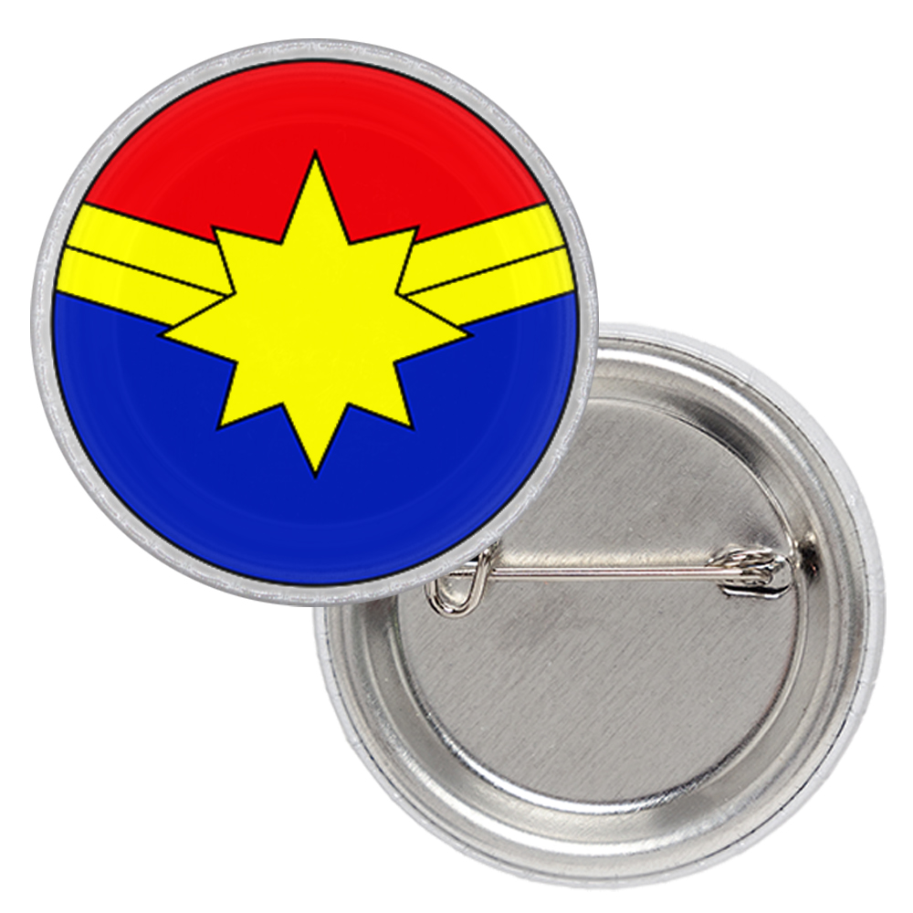 Значок Captain Marvel logo (Marvel) Значок Captain Marvel logo (Marvel)