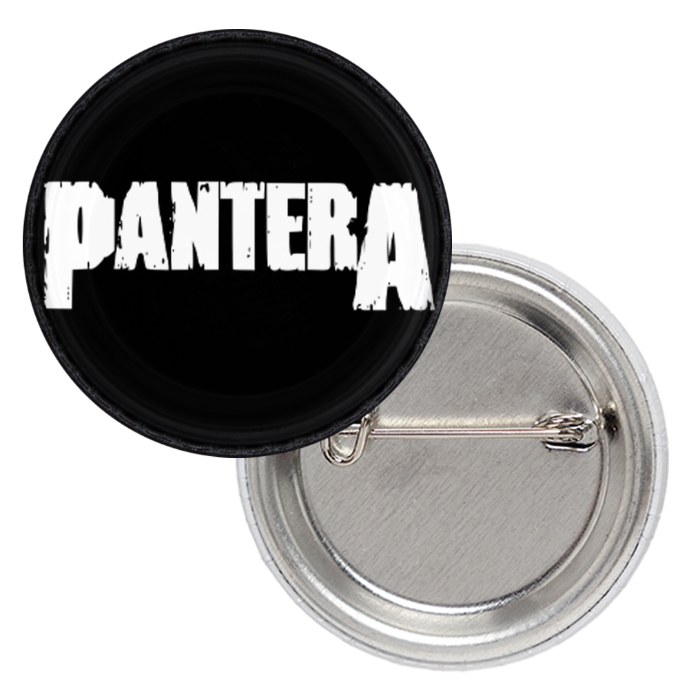 Значок Pantera (white logo) Значок Pantera (white logo)