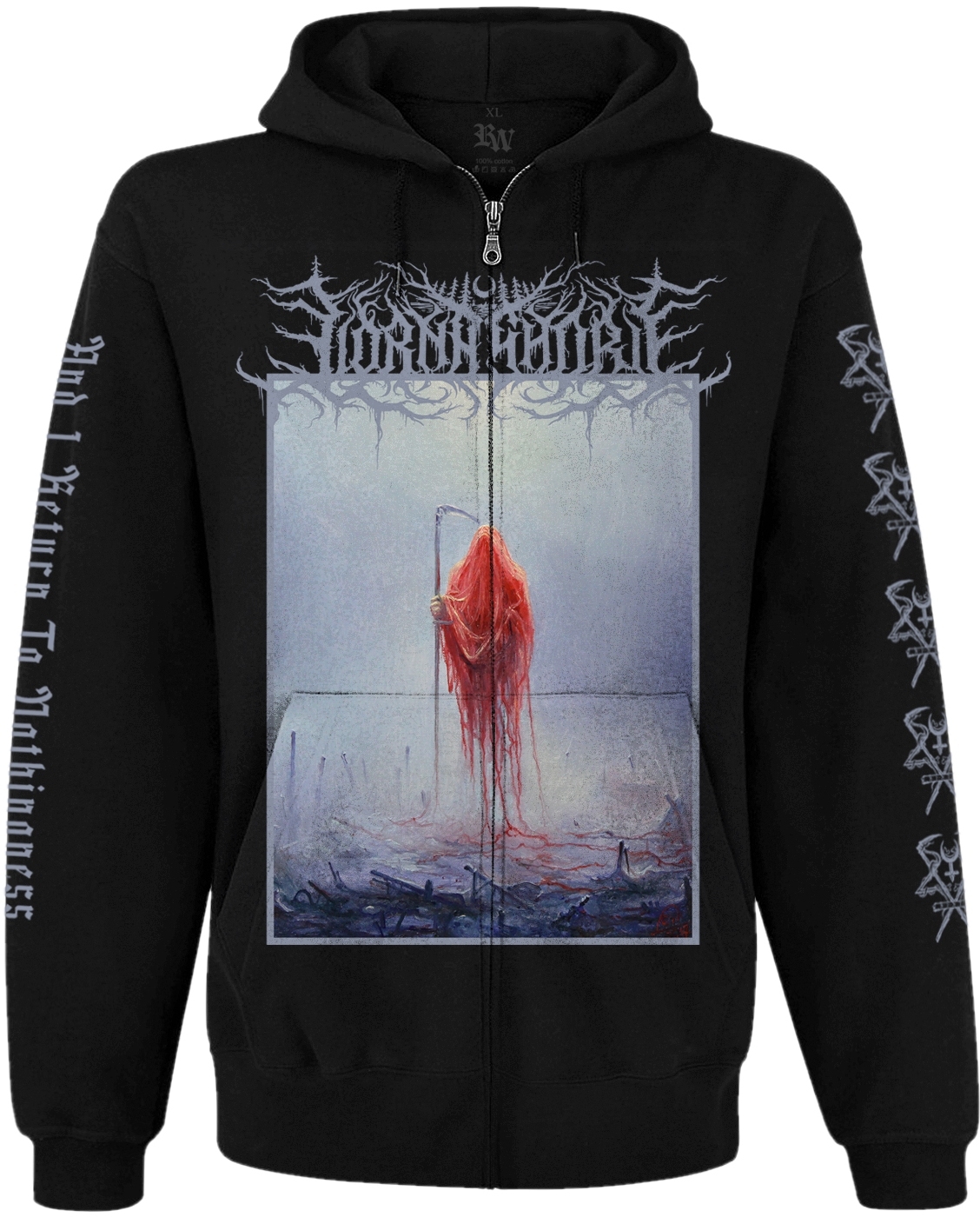 Худі Lorna Shore "...And I Return to Nothingness" на блискавці