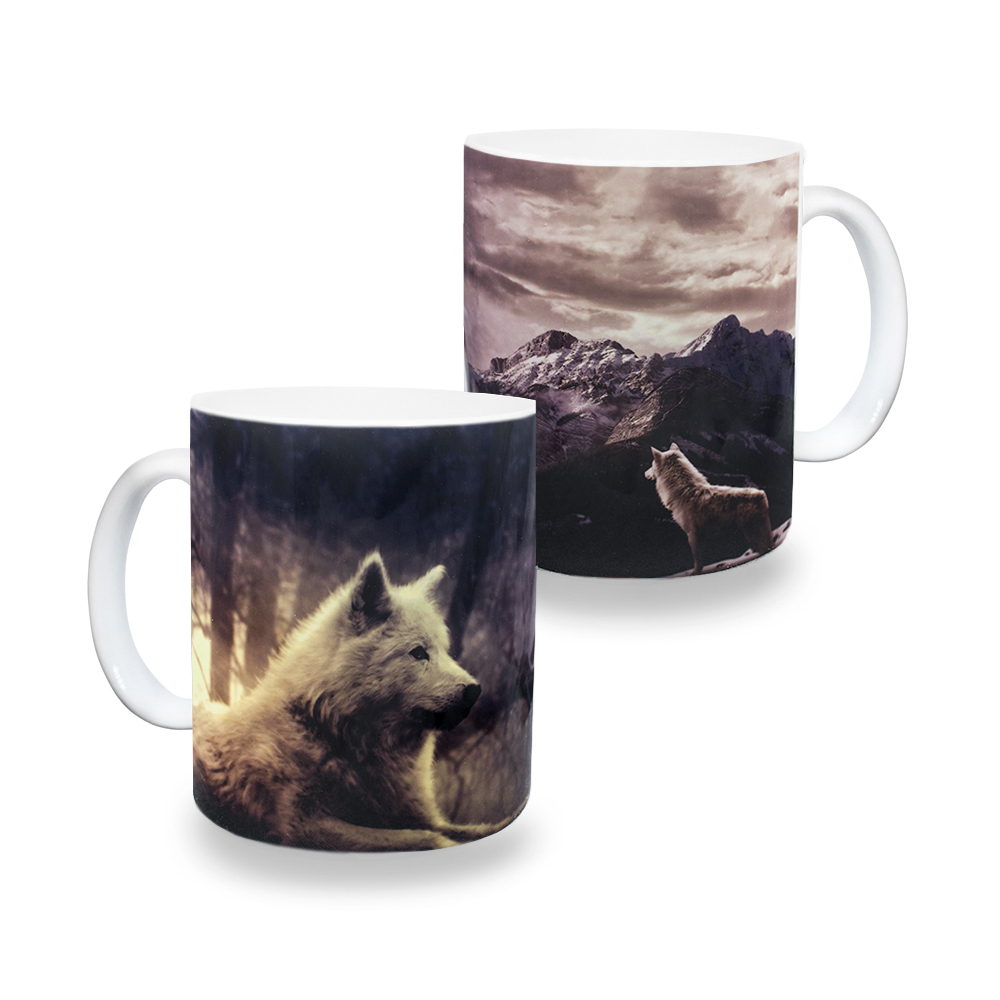 Чашка Два вовка