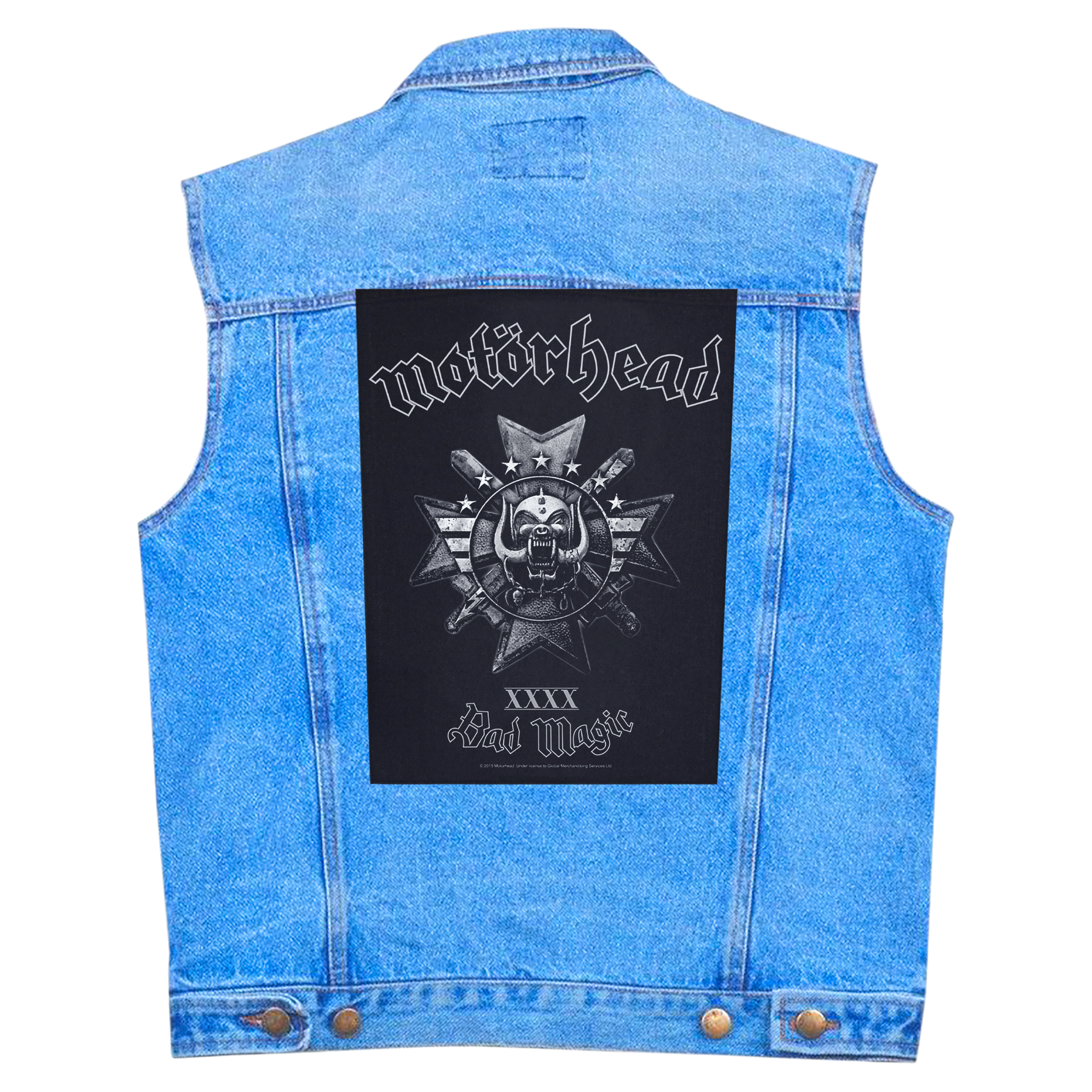 Нашивка наспинна катана MOTORHEAD - BAD MAGIC (olbp-142)