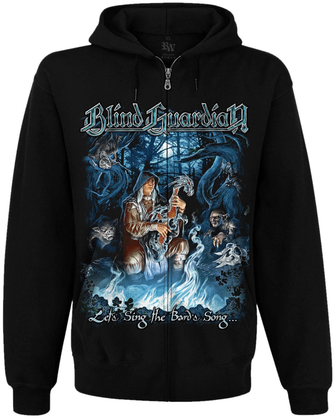 Худі Blind Guardian "Let’s Sing The Bard’s Song" на блискавці