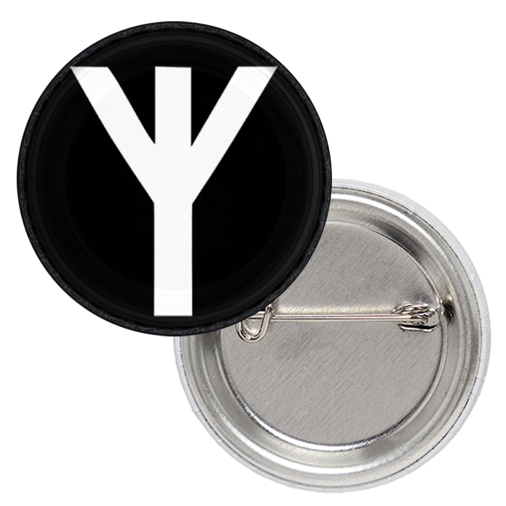 Значок Руна Algiz Значок Руна Algiz