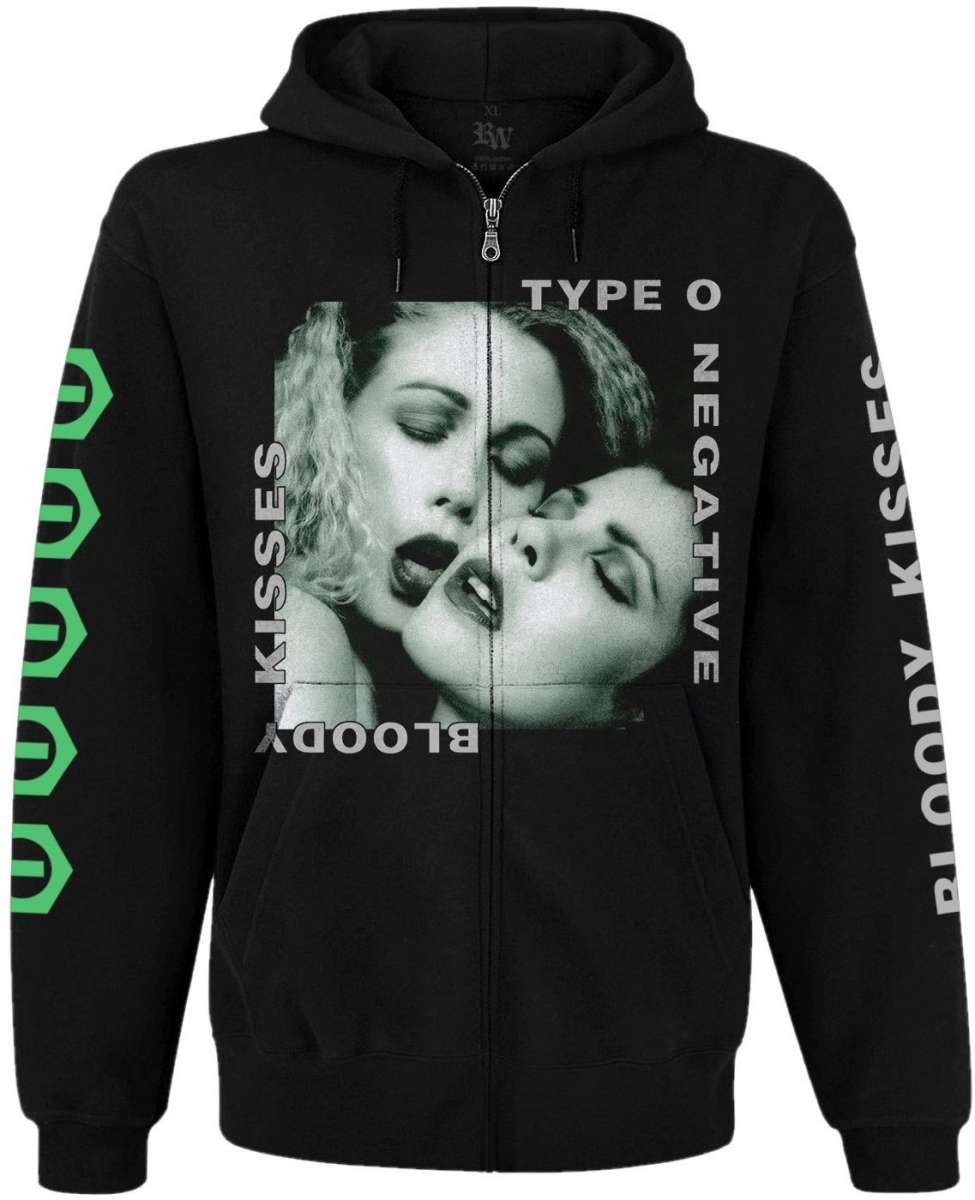 Худі Type O Negative "Bloody Kisses" на блискавці