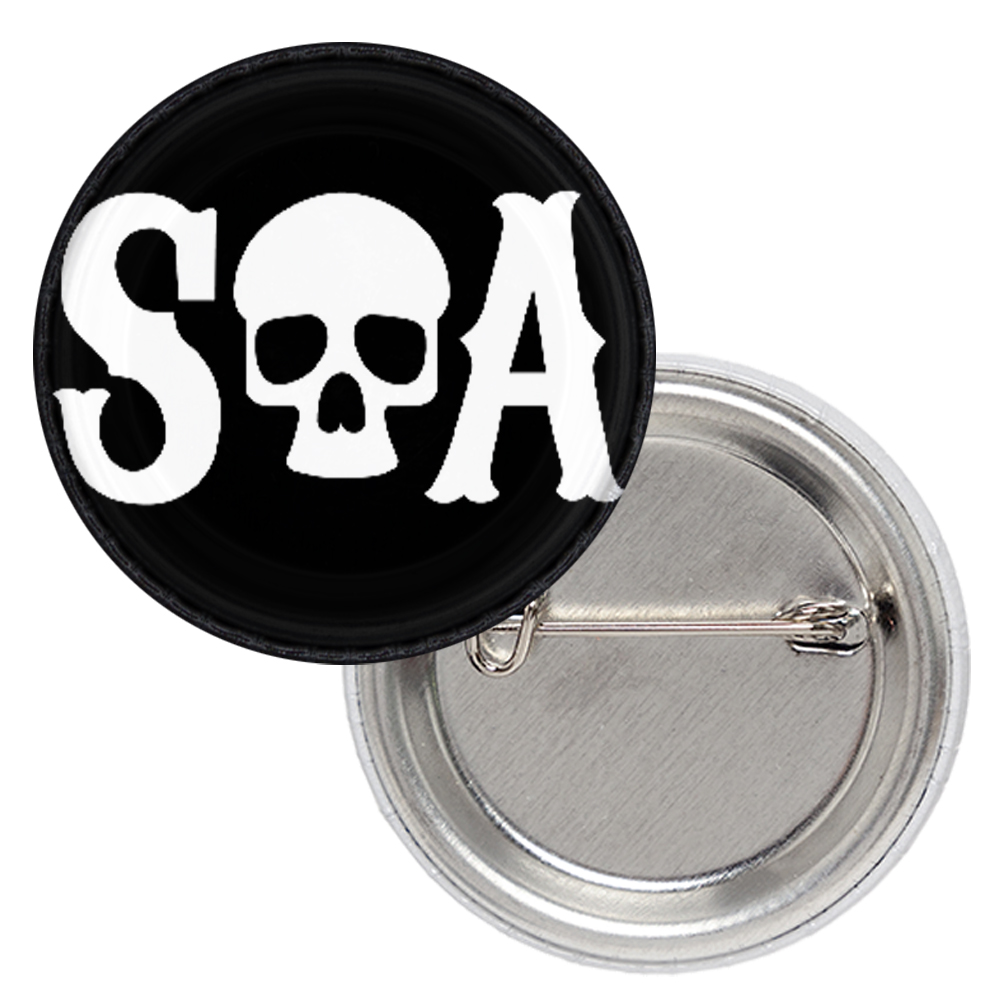Значок Sons Of Anarchy (SOA skull) Значок Sons Of Anarchy (SOA skull)