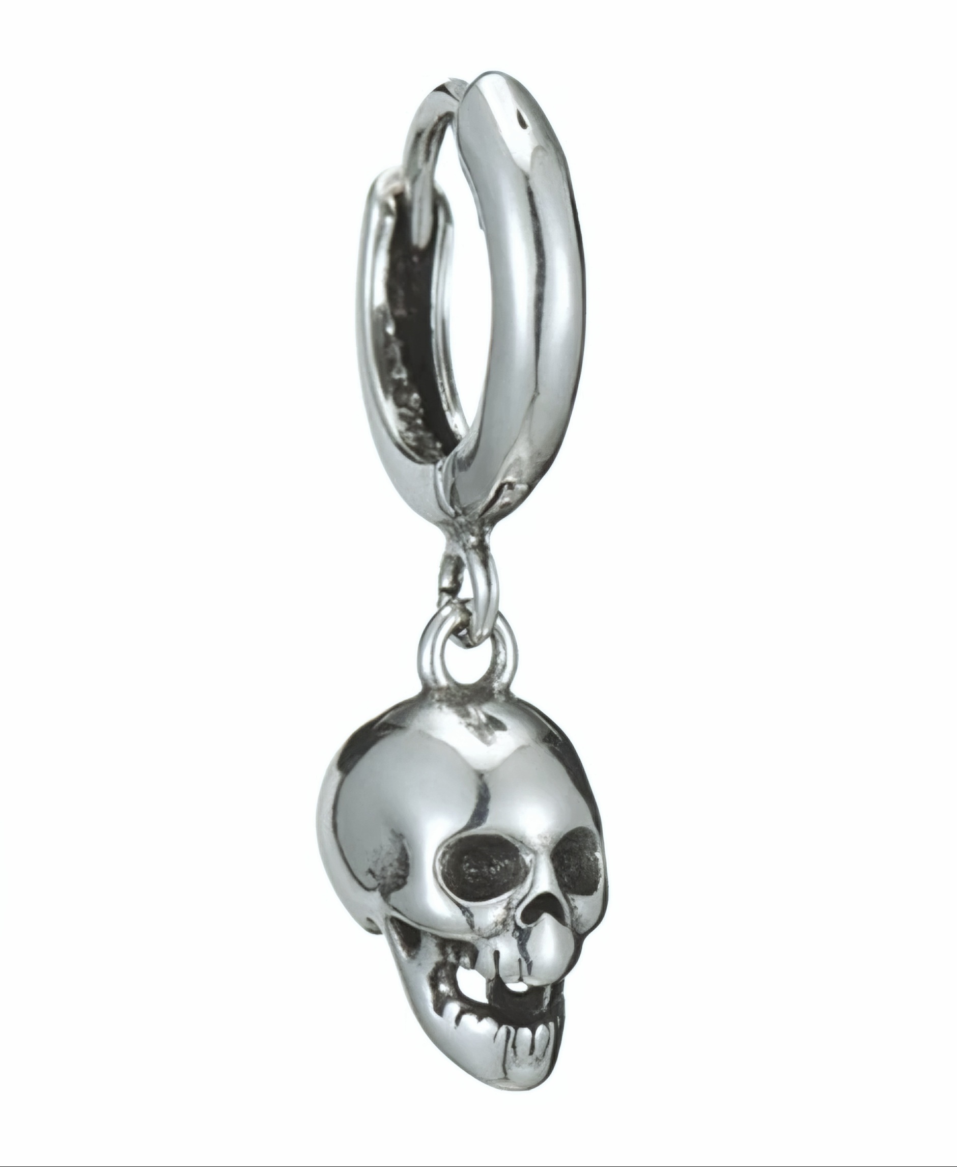 Сережка-кільце з підвіскою Череп (ea-157)