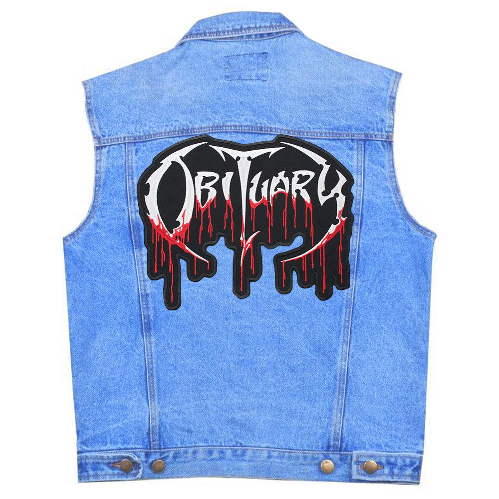 Нашивка наспинна Obituary (logo)