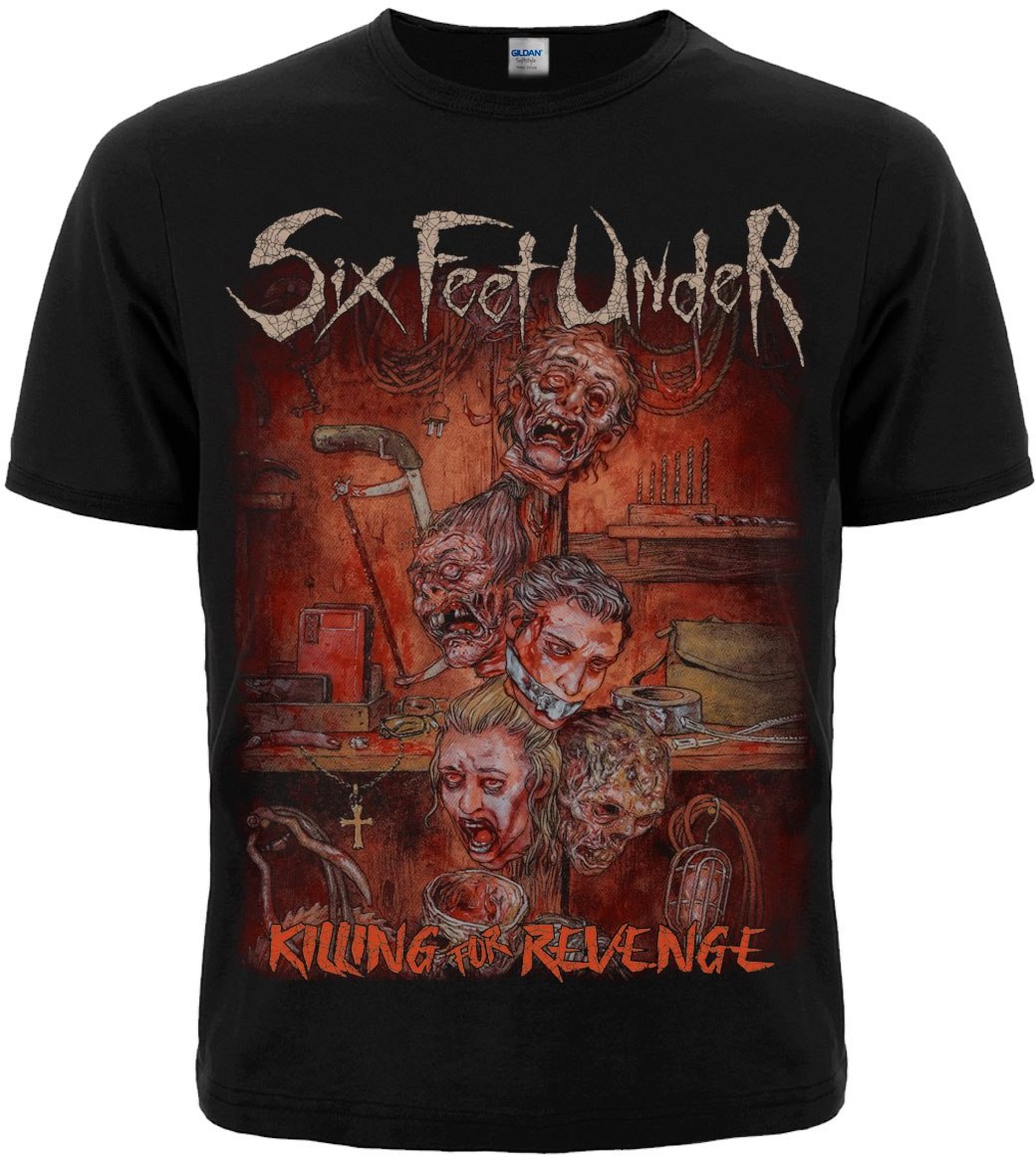 Футболка Six Feet Under "Killing for Revenge"