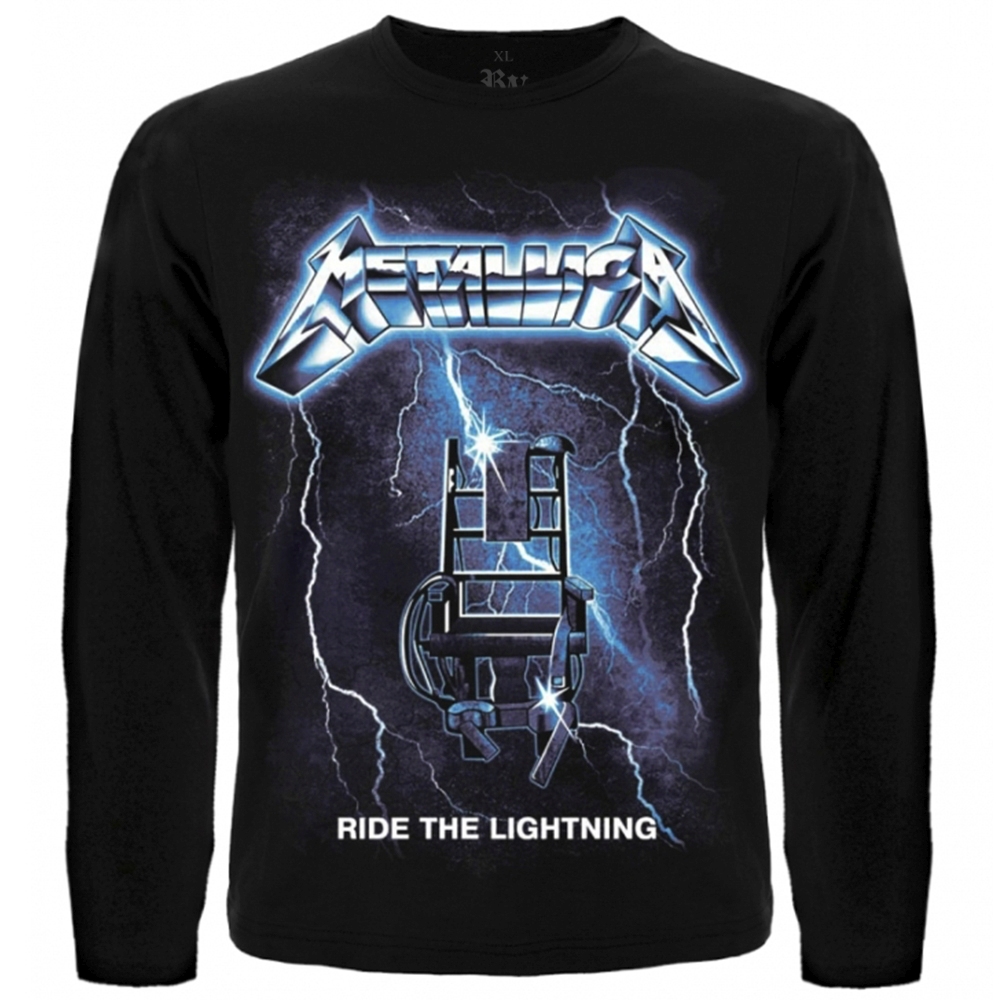 Лонгслив Metallica "Ride The Lightning" Лонгслив Metallica "Ride The Lightning"