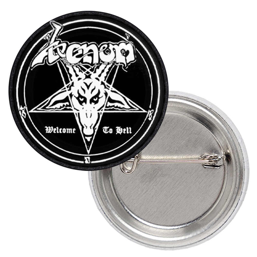 Значок Venom "Welcome To Hell"