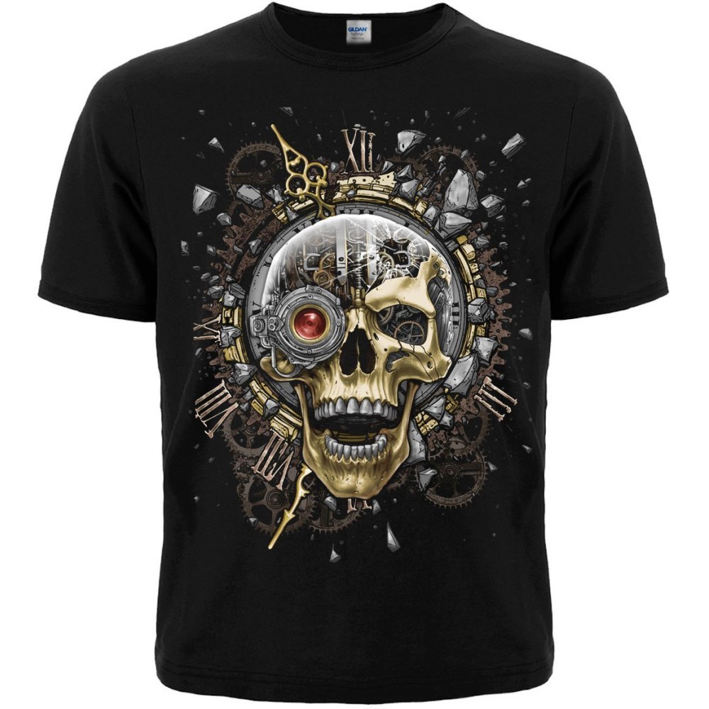 Футболка Mechanical Eternity (череп стимпанк) Футболка Mechanical Eternity (череп стимпанк)