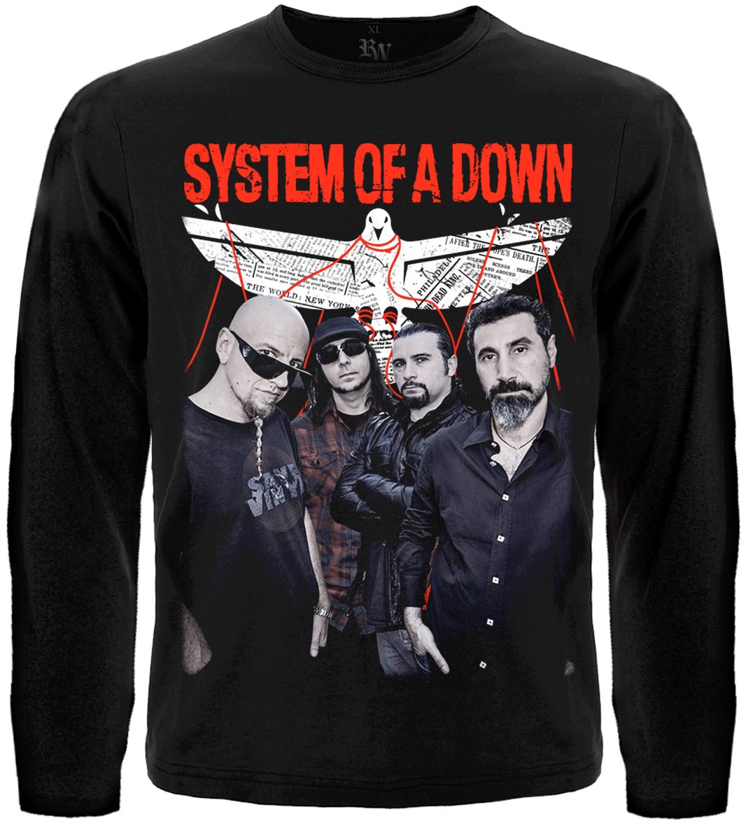 Футболка з довгим рукавом System Of A Down "Overcome"