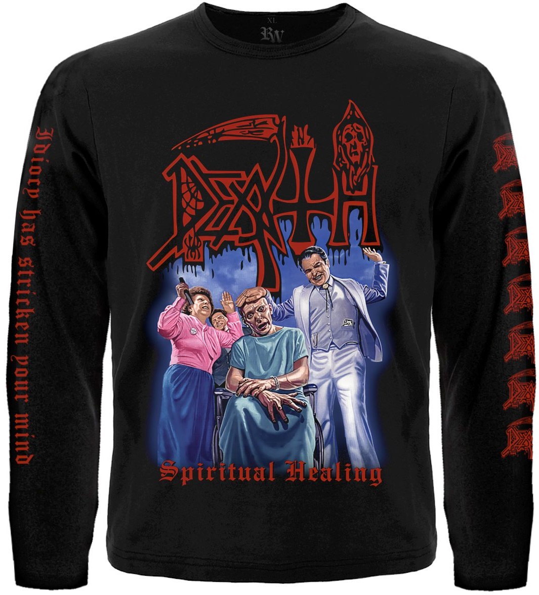 Футболка з довгим рукавом Death "Spiritual Healing" Футболка з довгим рукавом Death "Spiritual Healing"