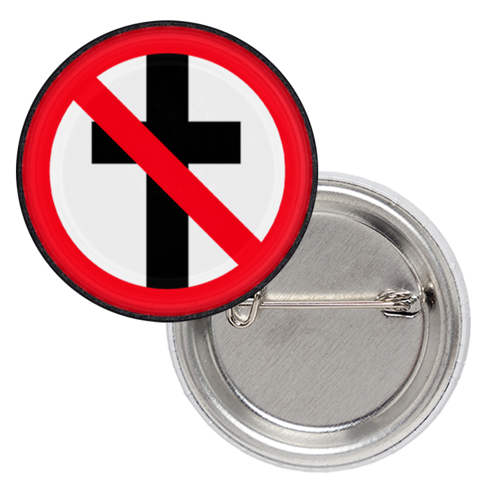 Значок Bad Religion (stop cross)