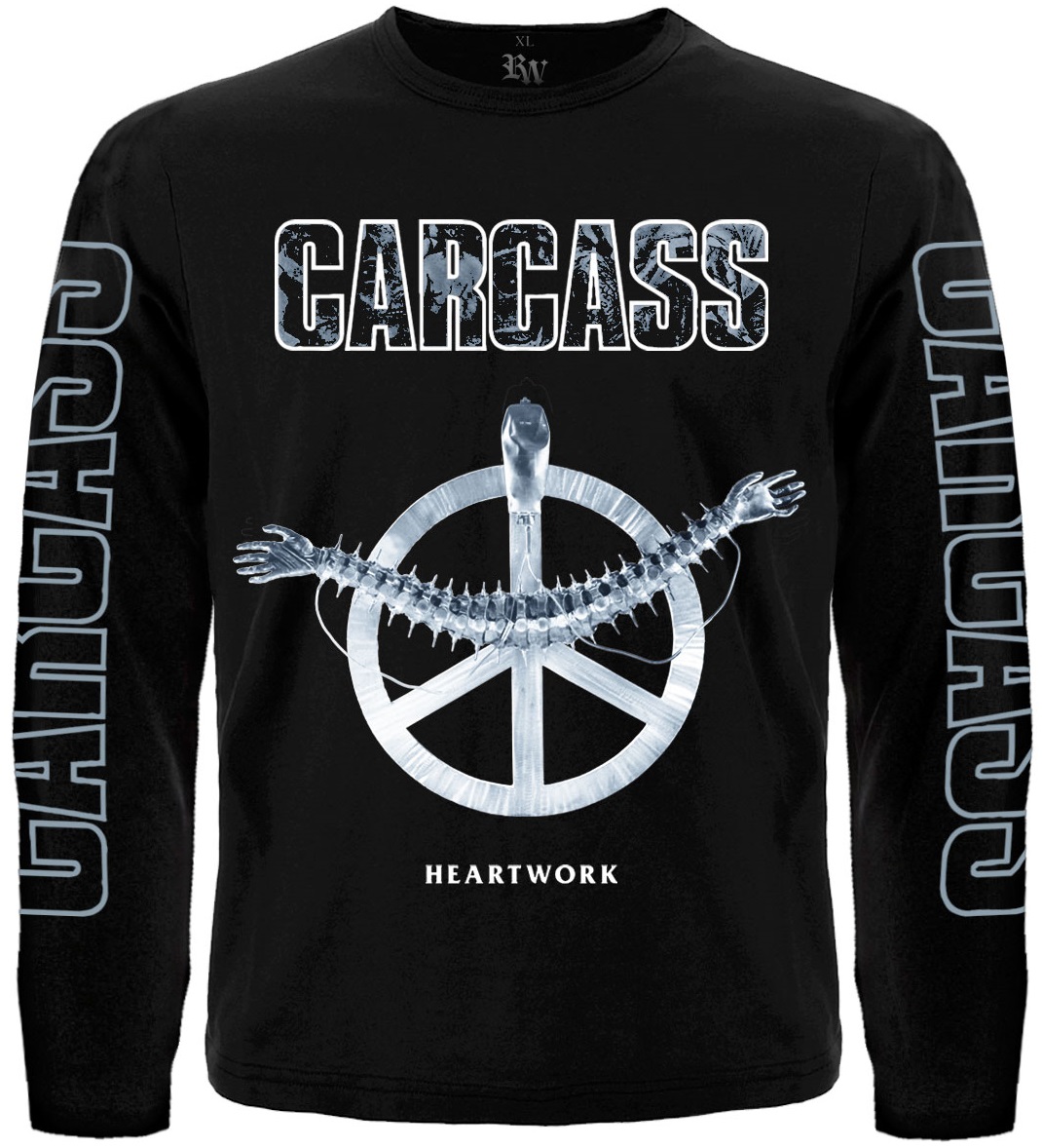 Футболка с длинным рукавом Carcass "Heartwork" Футболка с длинным рукавом Carcass "Heartwork"