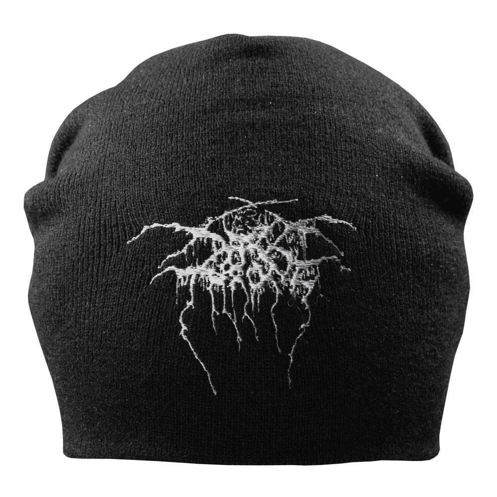 Шапка с вышивкой Darkthrone черная