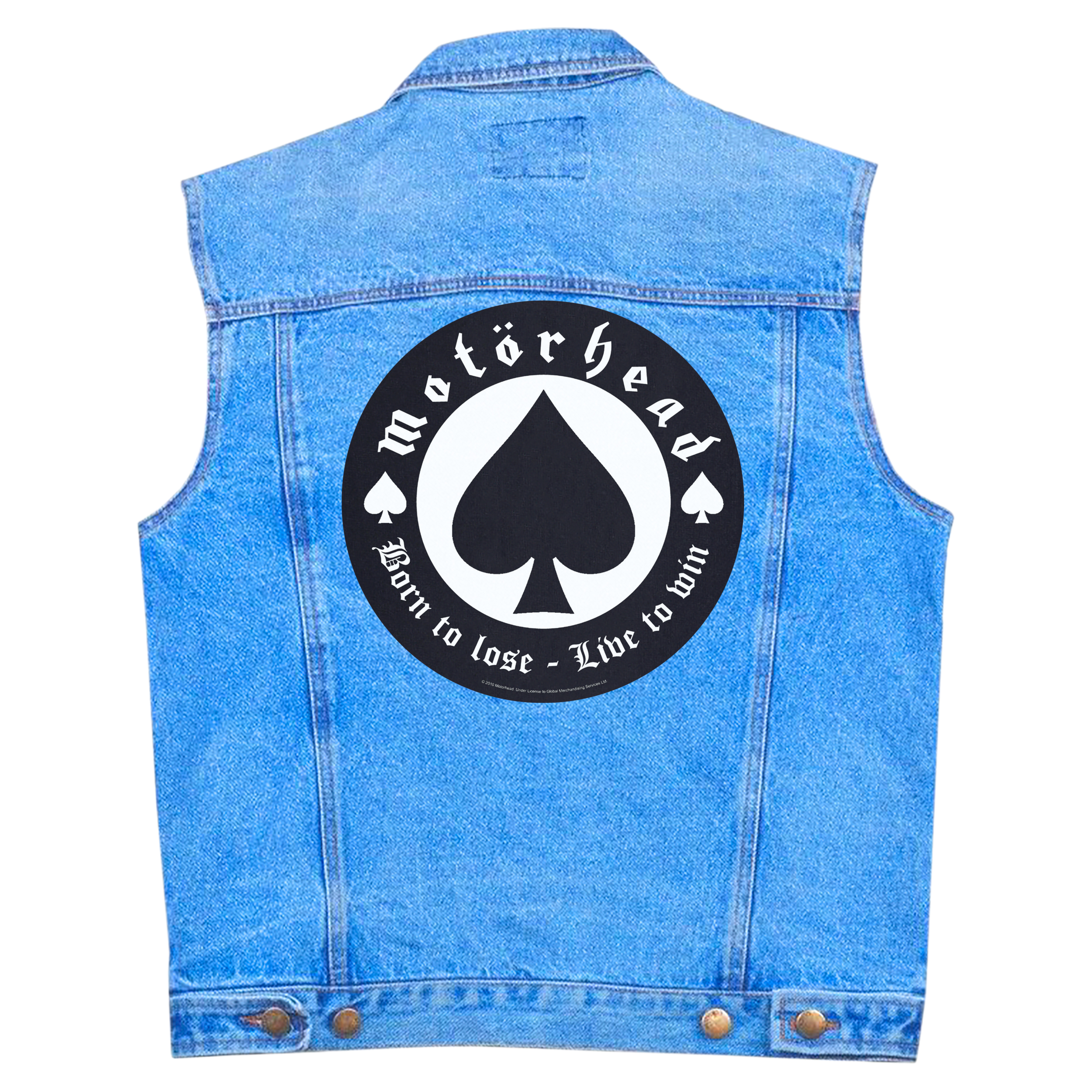 Нашивка наспинна катана MOTORHEAD - BORN TO LOSE (olbp-144)