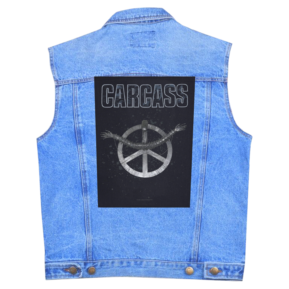 Нашивка наспинна катана CARCASS - HEARTWORK (olbp-088)