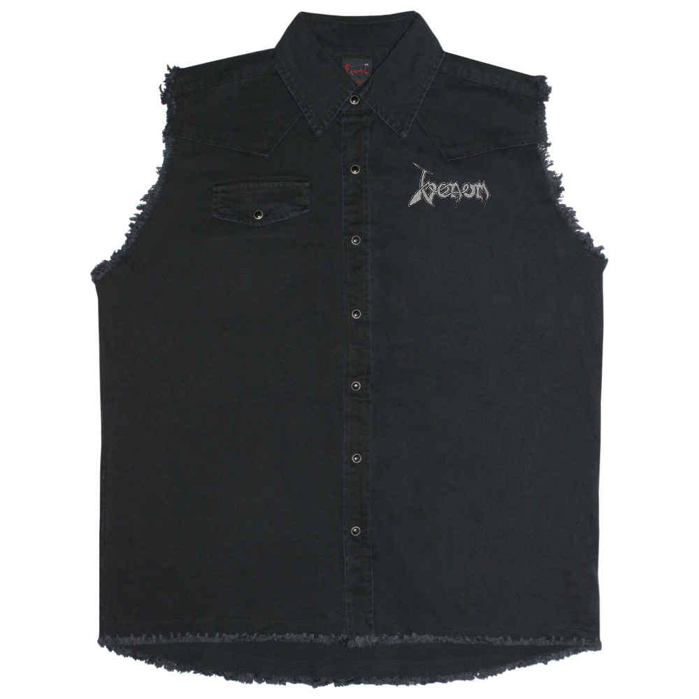 Чоловічий жилет VENOM - BLACK METAL