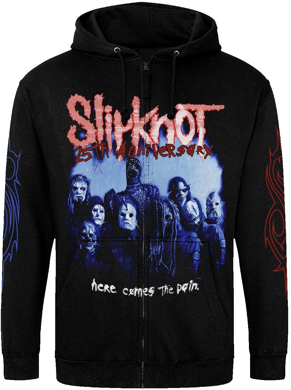 Худі на блискавці Just Hoods - Slipknot “Here Comes The Pain” Худі на блискавці Just Hoods - Slipknot “Here Comes The Pain”