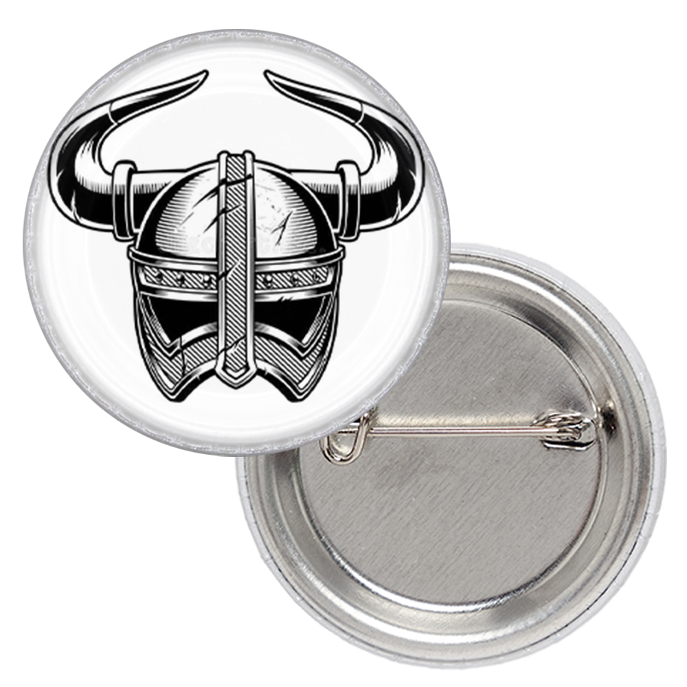 Значок Шлем с рогами (викинг) Значок Шлем с рогами (викинг)