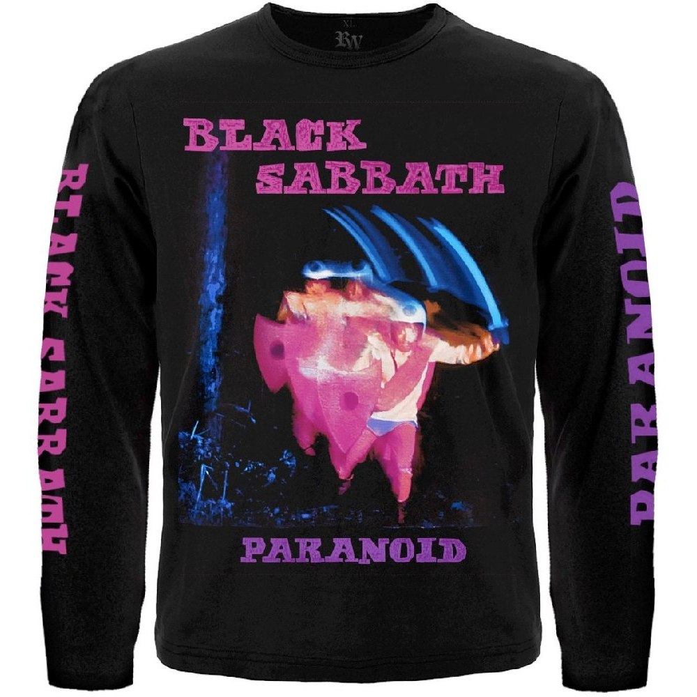 Футболка з довгим рукавом Black Sabbath "Paranoid"
