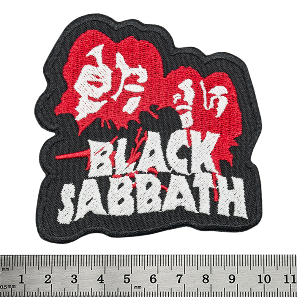 Нашивка термо Black Sabbath (band and logo) (stp-076)