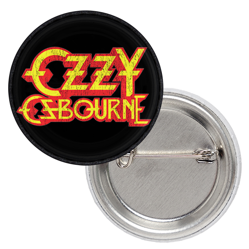 Значок Ozzy Osbourne (yellow logo) Значок Ozzy Osbourne (yellow logo)