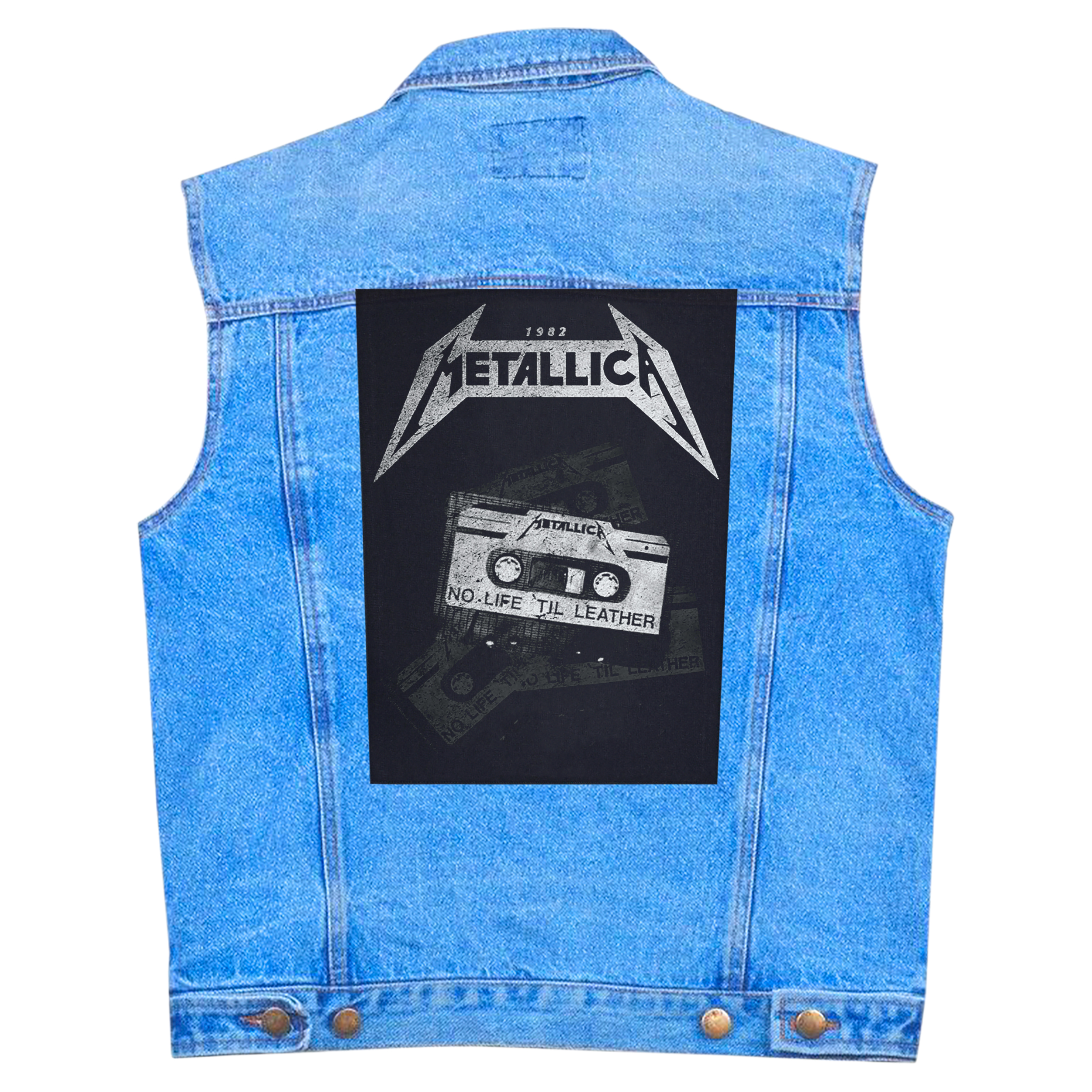 Нашивка наспинна катана METALLICA - NO LIFE 'TIL LEATHER (olbp-153) Нашивка наспинна катана METALLICA - NO LIFE 'TIL LEATHER (olbp-153)