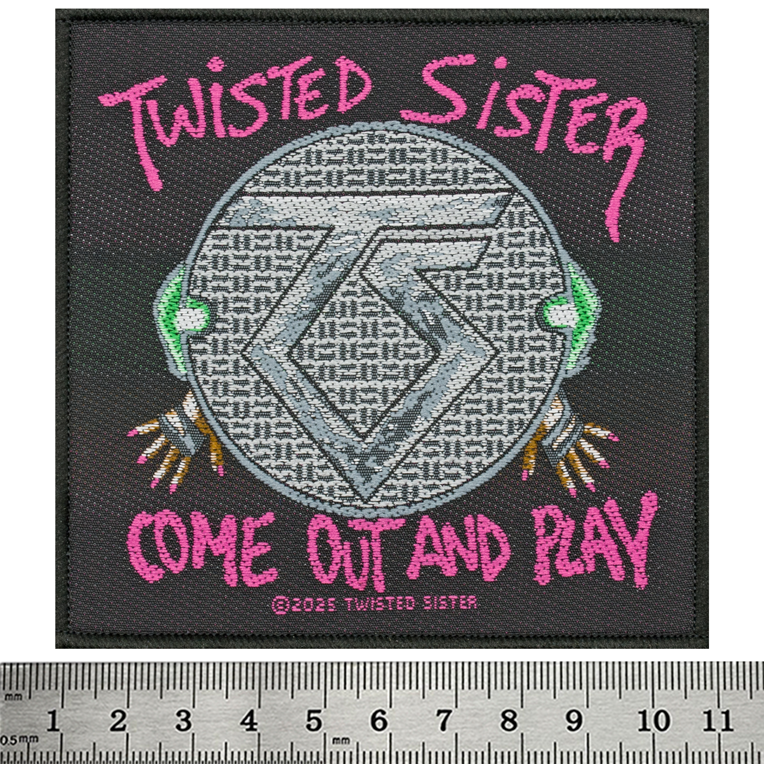 Нашивка ткана TWISTED SISTER - COME OUT AND PLAY (ofp-435)