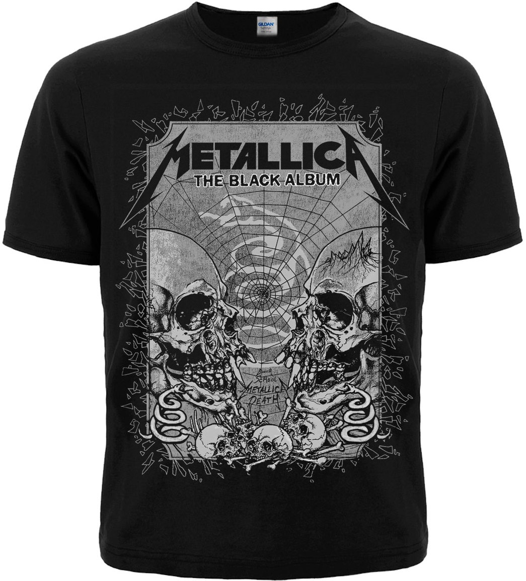 Футболка Metallica "The Black Album" (faces of band)