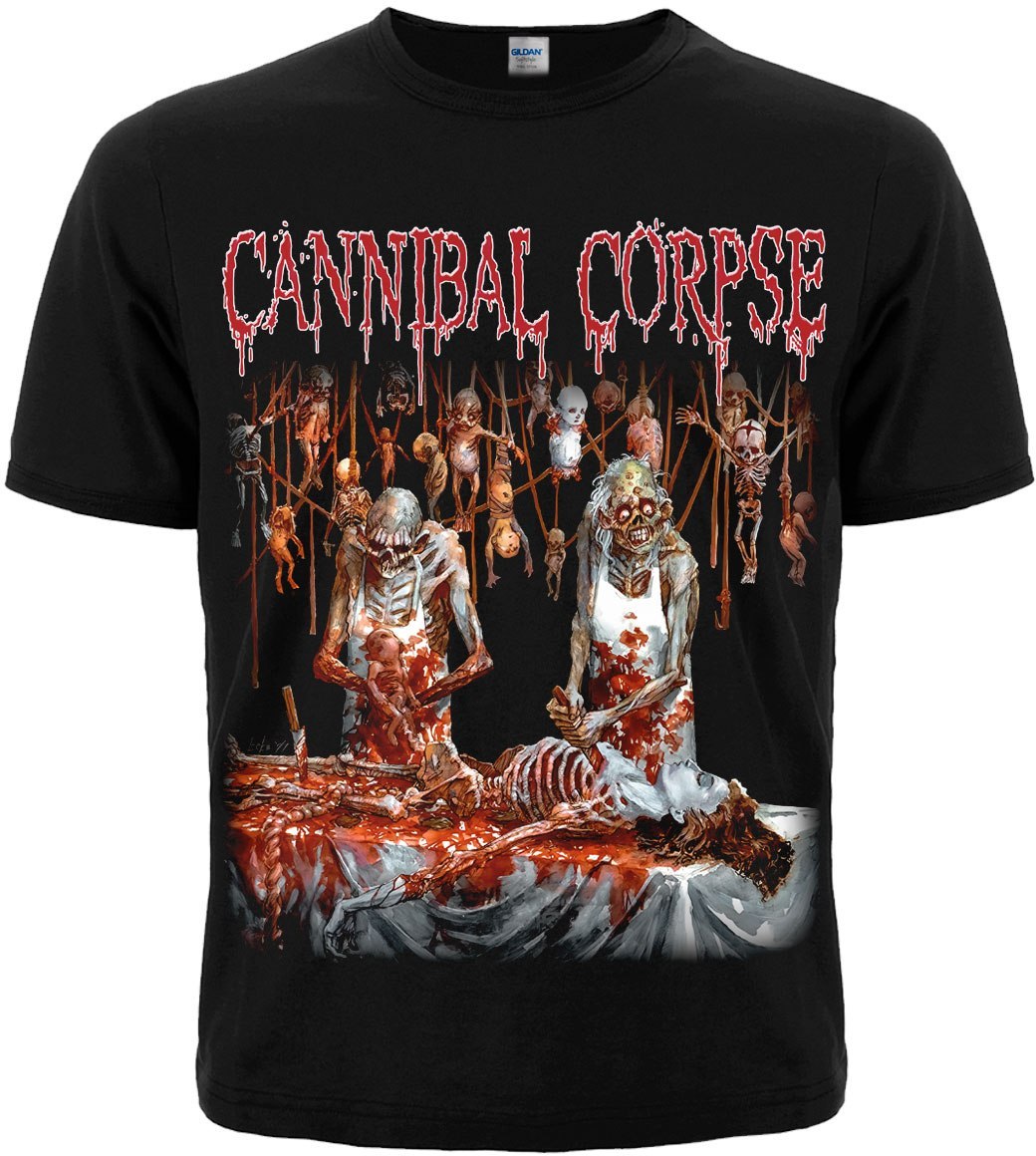 Футболка Cannibal Corpse "Butchered at Birth" (album cover)