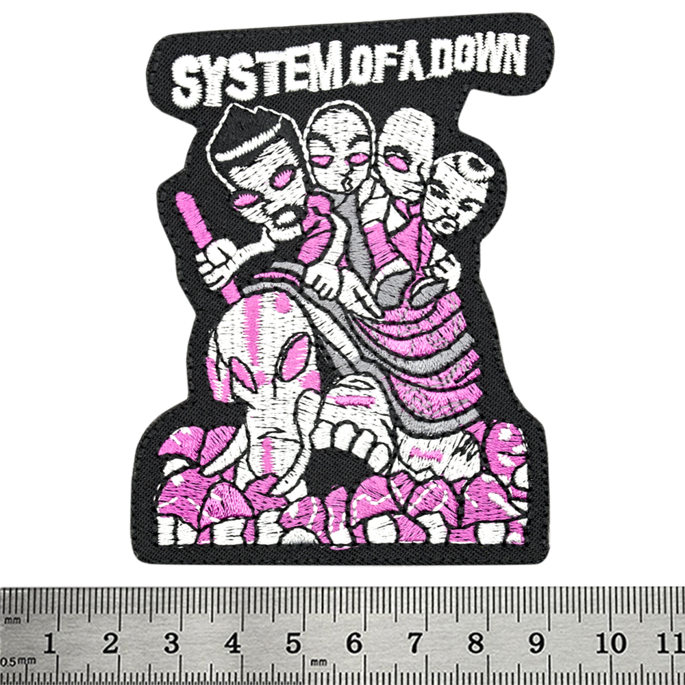 Нашивка термо System Of A Down (art of band) (stp-060)
