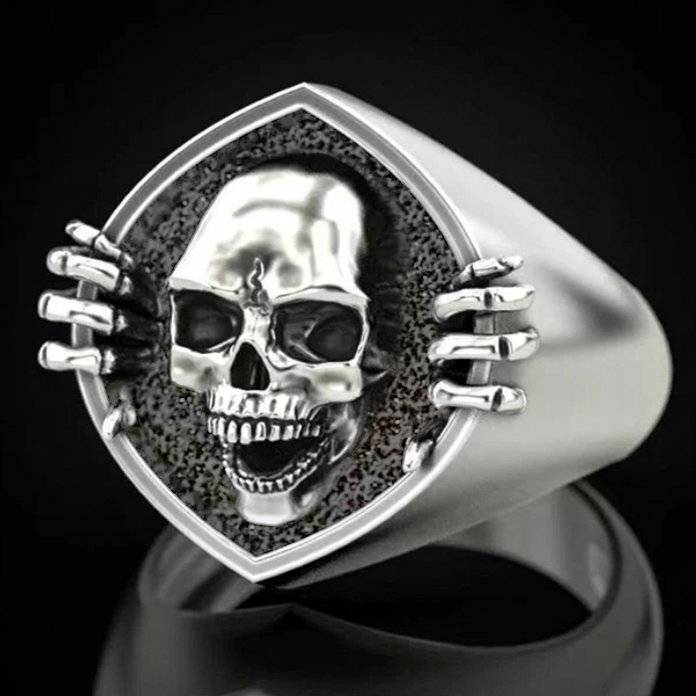 Перстень Череп усередині персня (aer-010)