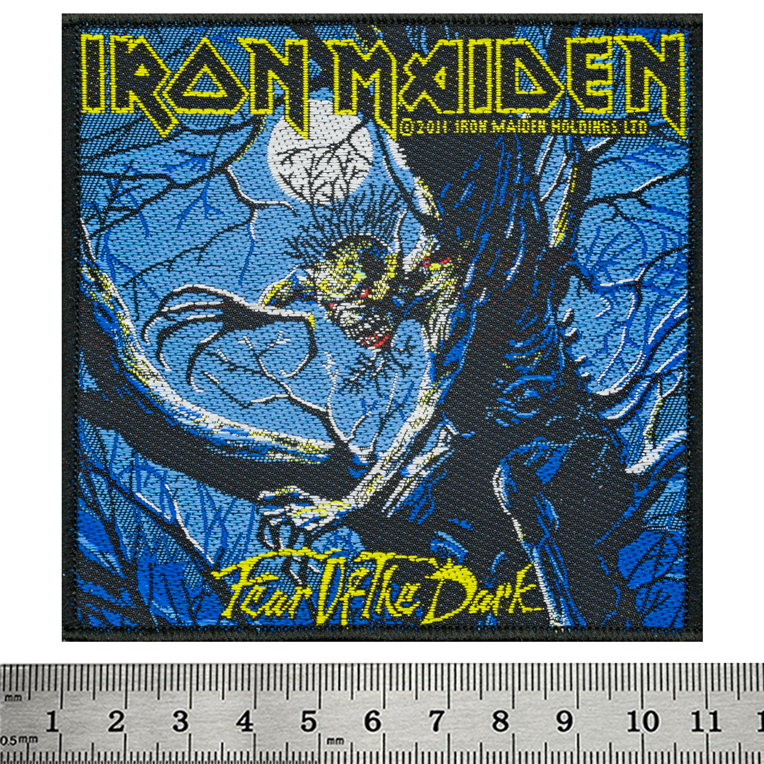 Нашивка ткана IRON MAIDEN - FEAR OF THE DARK (ofp-428)