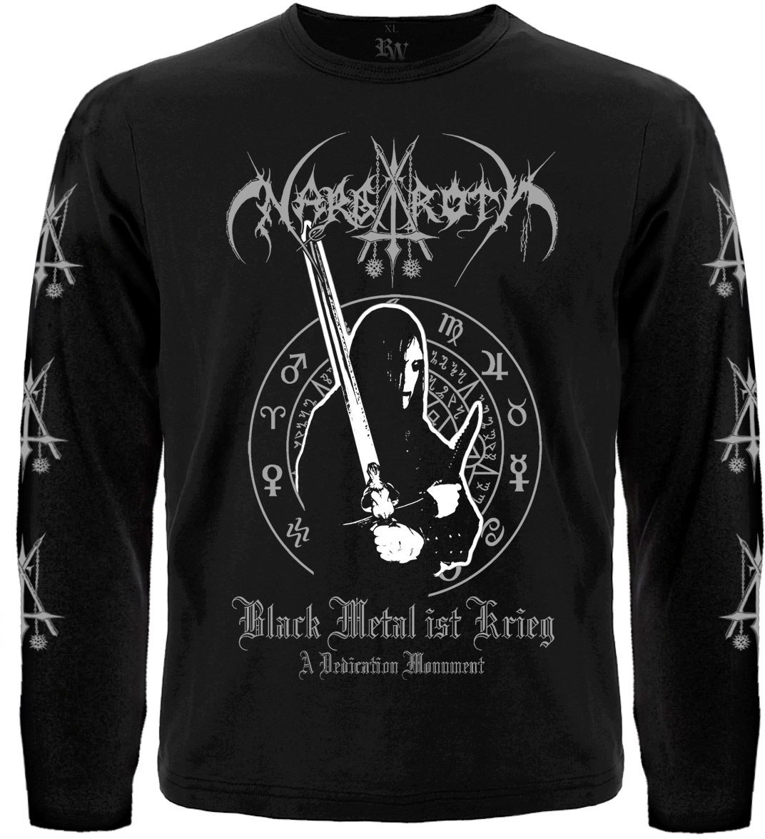 Футболка з довгим рукавом Nargaroth "Black Metal ist Krieg"