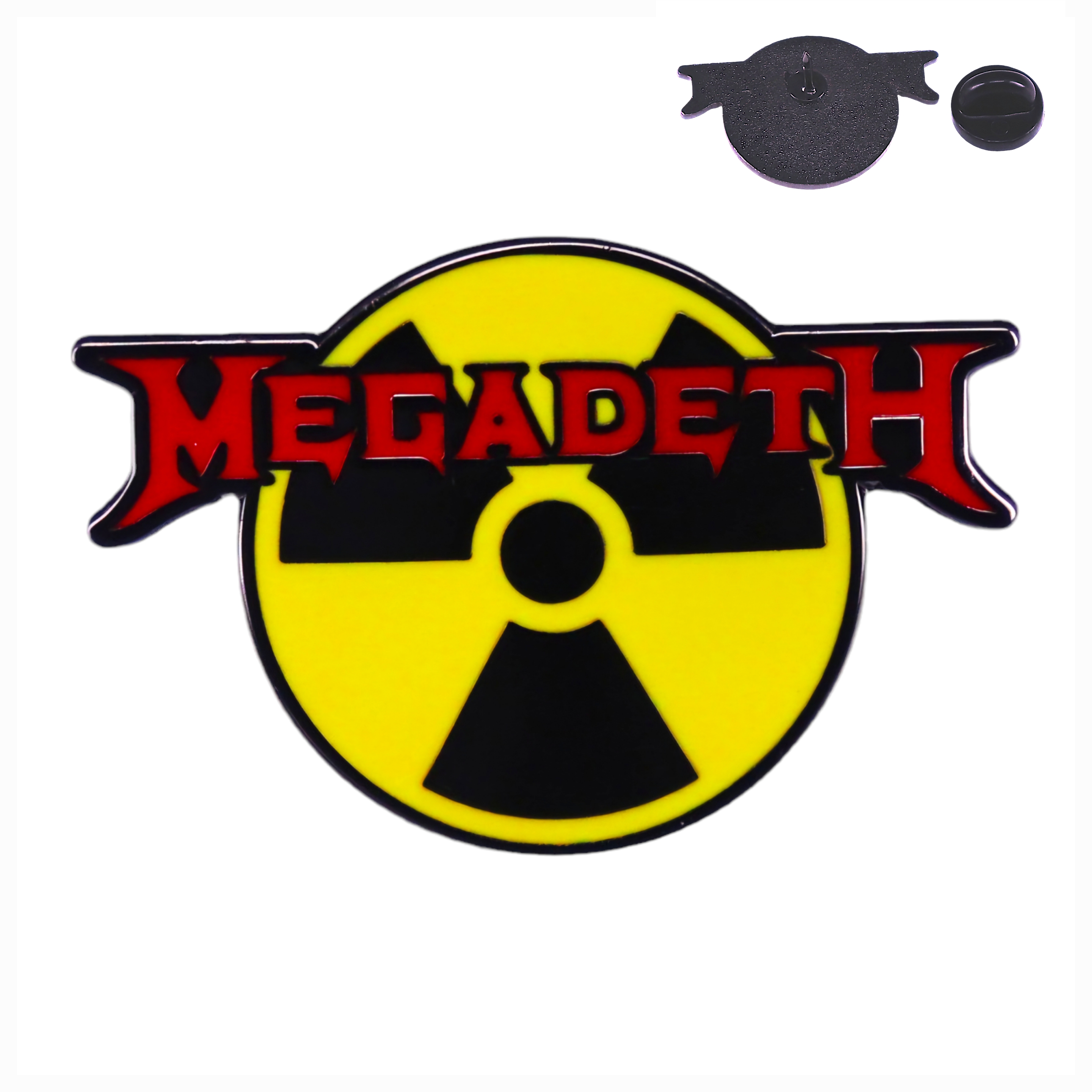 Пін Megadeth (radiation) (pncn-010) Пін Megadeth (radiation) (pncn-010)