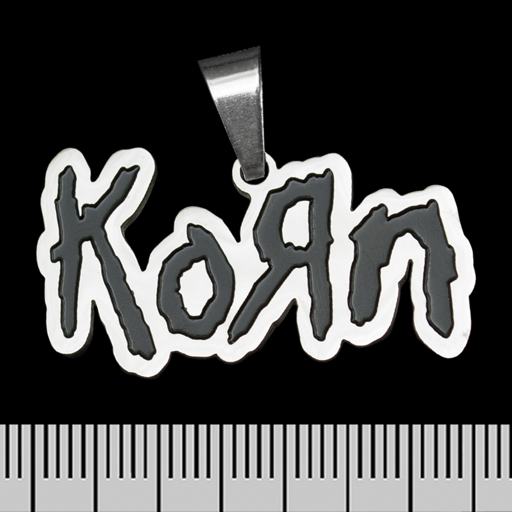 Кулон Korn (black logo), фігурний (ptsb-231)