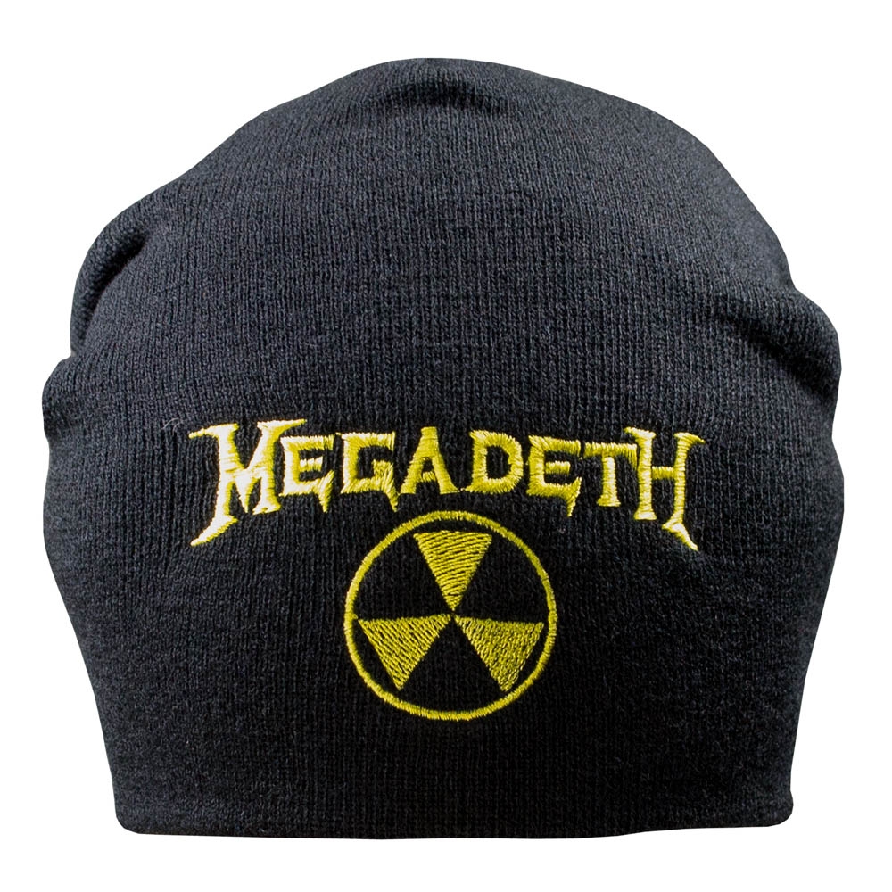 Шапка с вышивкой Megadeth черная Шапка с вышивкой Megadeth черная