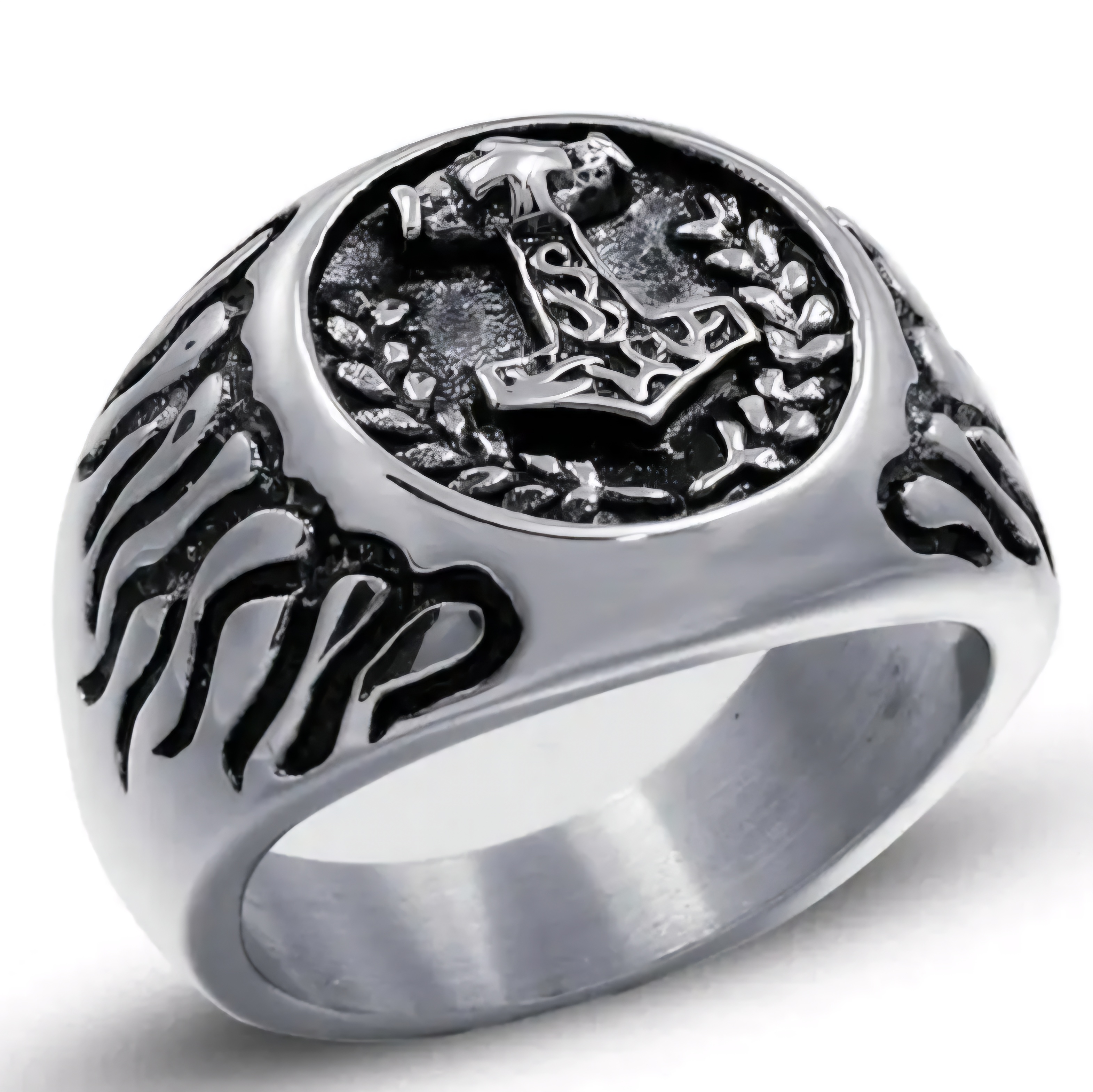 Перстень Молот Тора вогняний (aer-029)