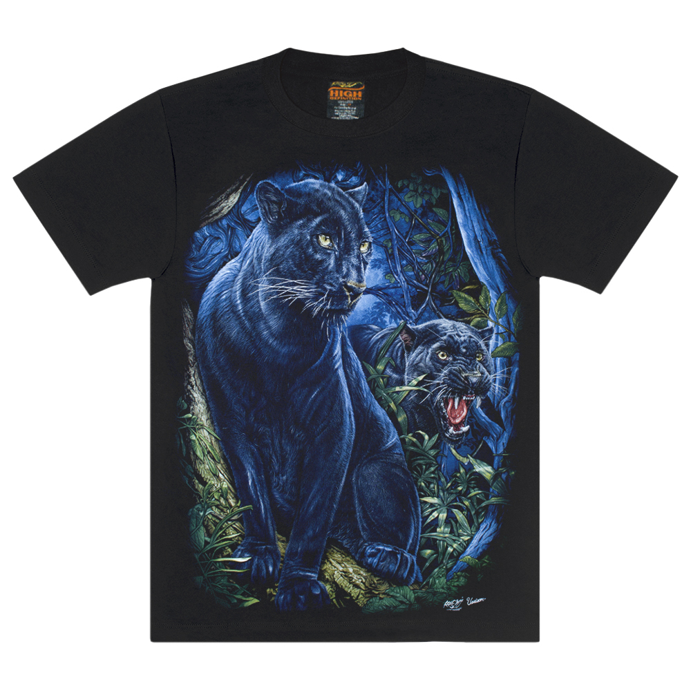 Футболка Panthers In The Jungle (світиться в темряві)