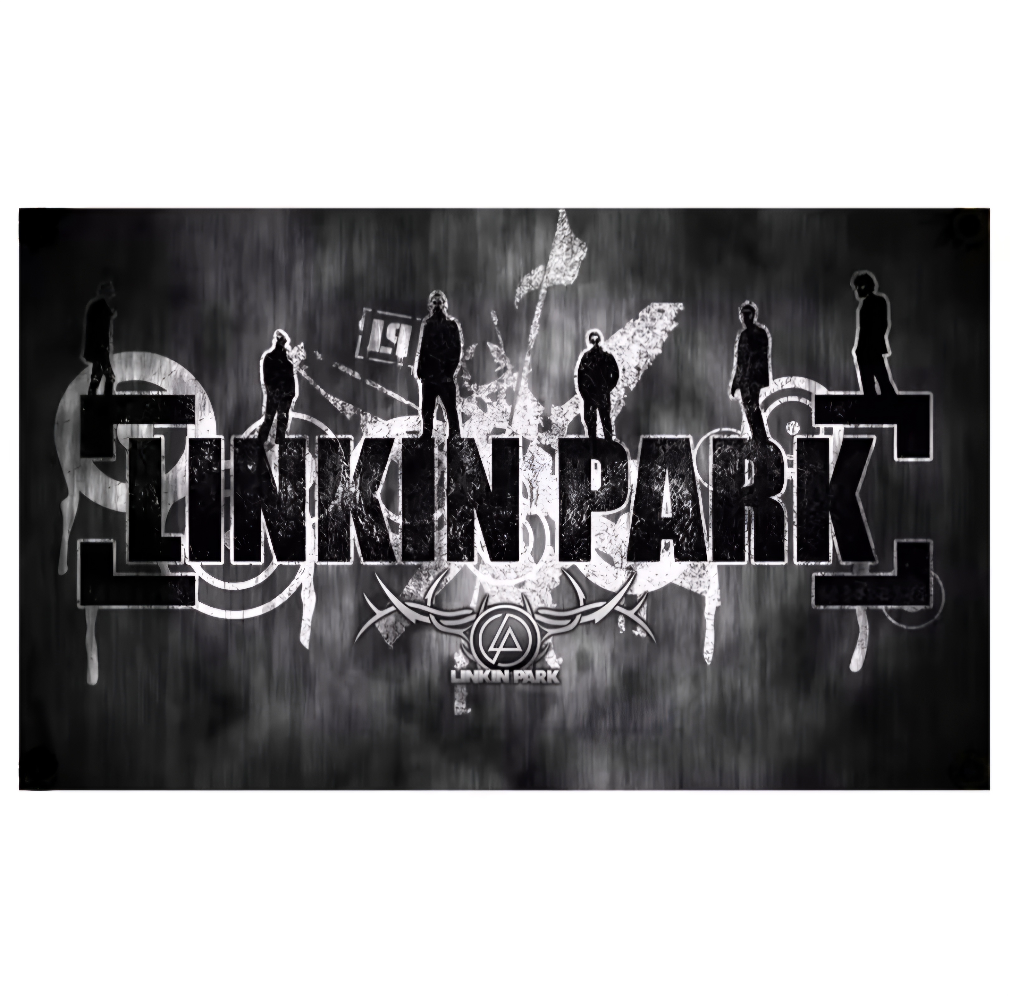 Прапор Linkin Park (logo with band), настінний sfc-062