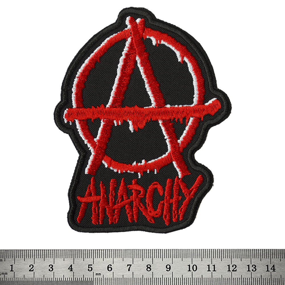 Нашивка Anarchy (черный фон) Нашивка Anarchy (черный фон)