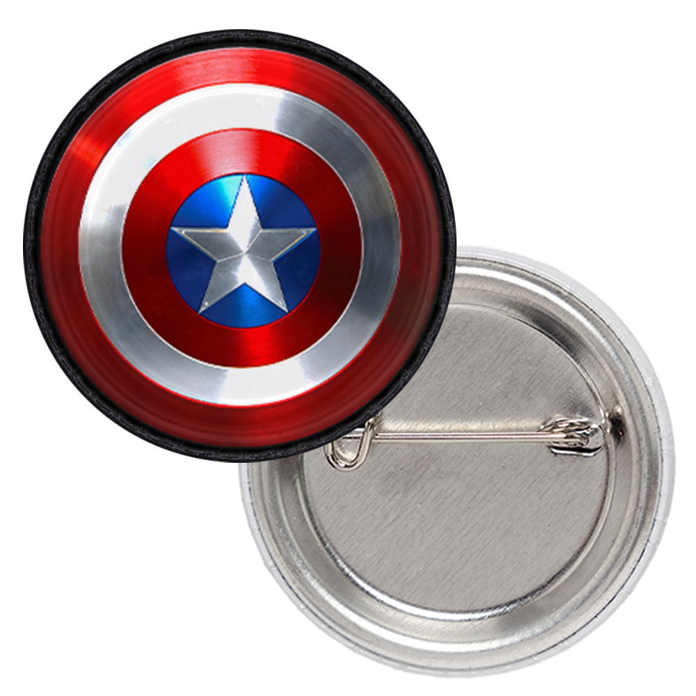 Значок Captain America logo (Marvel) Значок Captain America logo (Marvel)