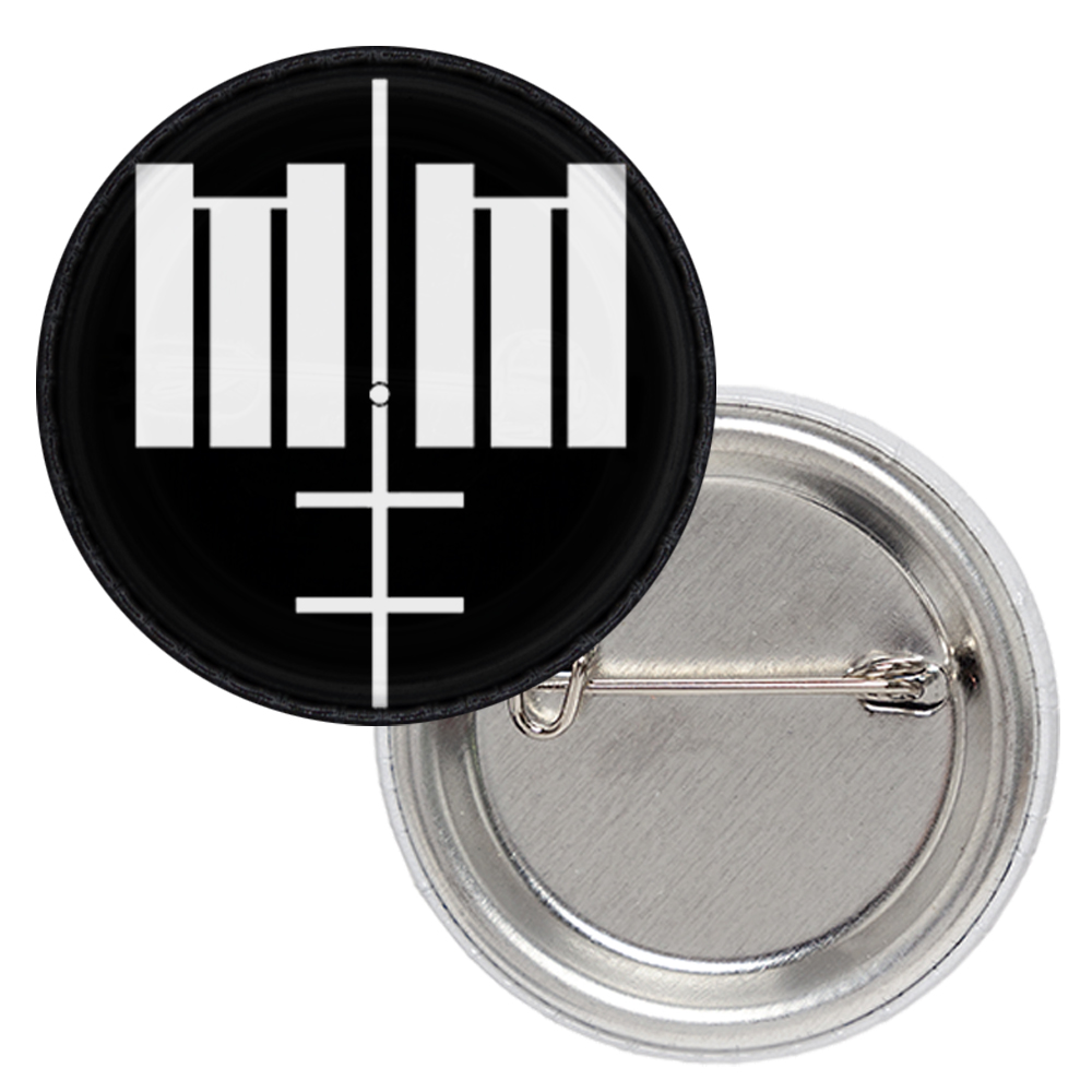 Значок Marylin Manson (MM new logo)